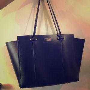 kate spade black tote